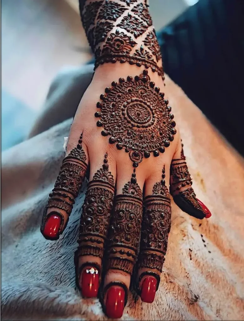 Mehndi Flower
