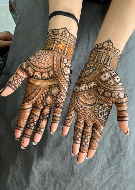 Sacred Thread Patterns in Mehndi Art