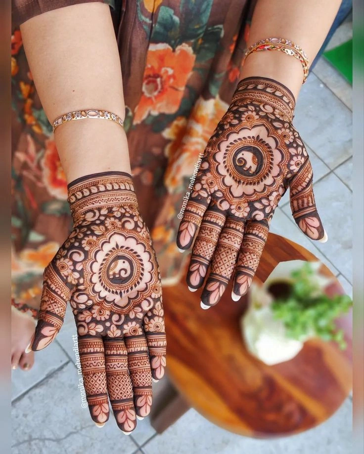 Sacred Thread Patterns in Mehndi Art