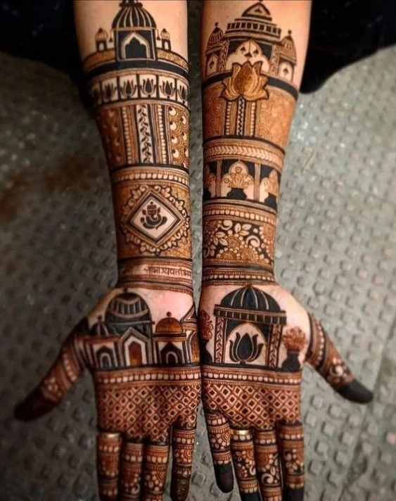 rhaki mehndi designs 
