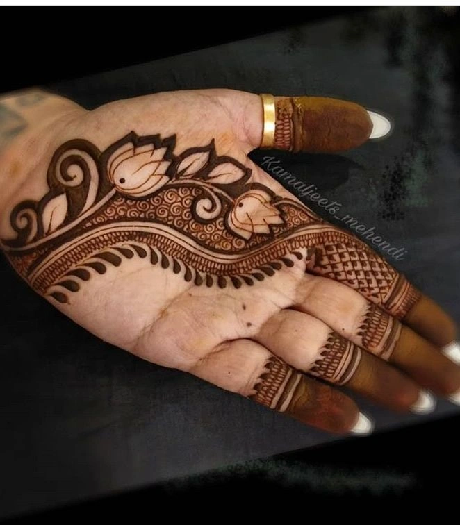 Simple Mehndi Ideas for Working Women on Rakhi