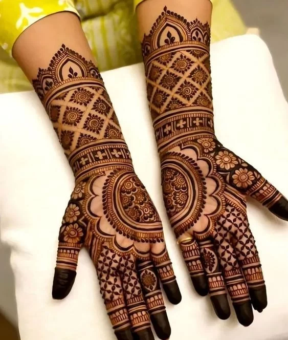 Raksha Bandhan Bracelet-Inspired Mehndi