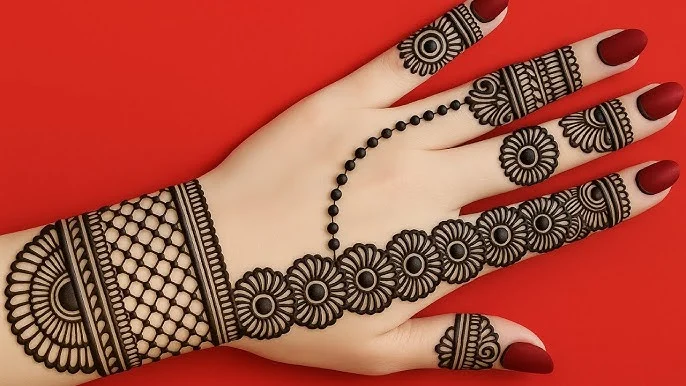easy mehandi design