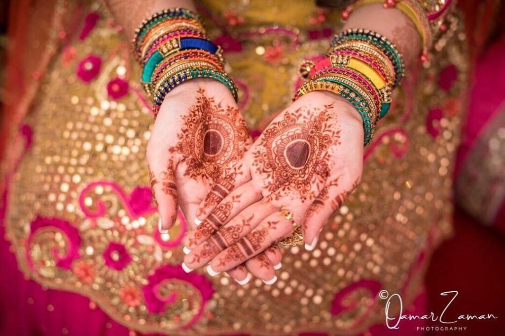 Best Front hand Palm Mehndi Design