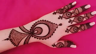 stylish mehandi design