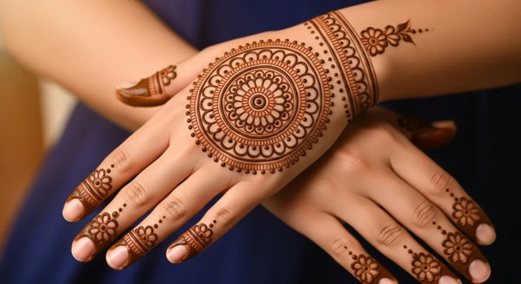 latest mehndi design
