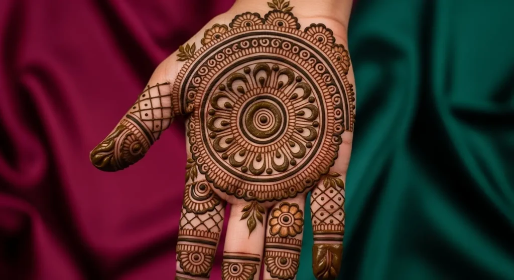 Mehandi Round Designs
