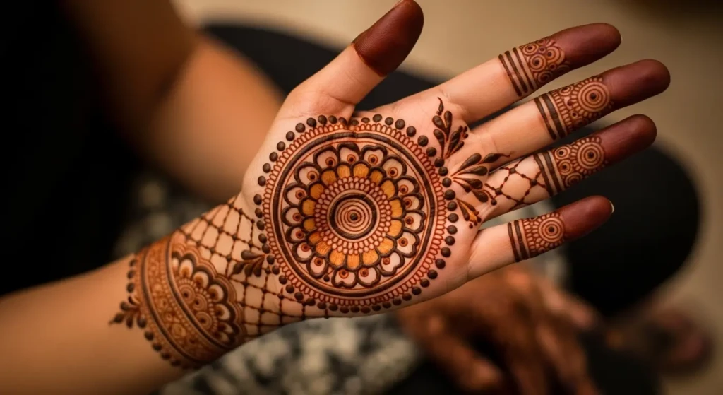Round Wali Mehndi
