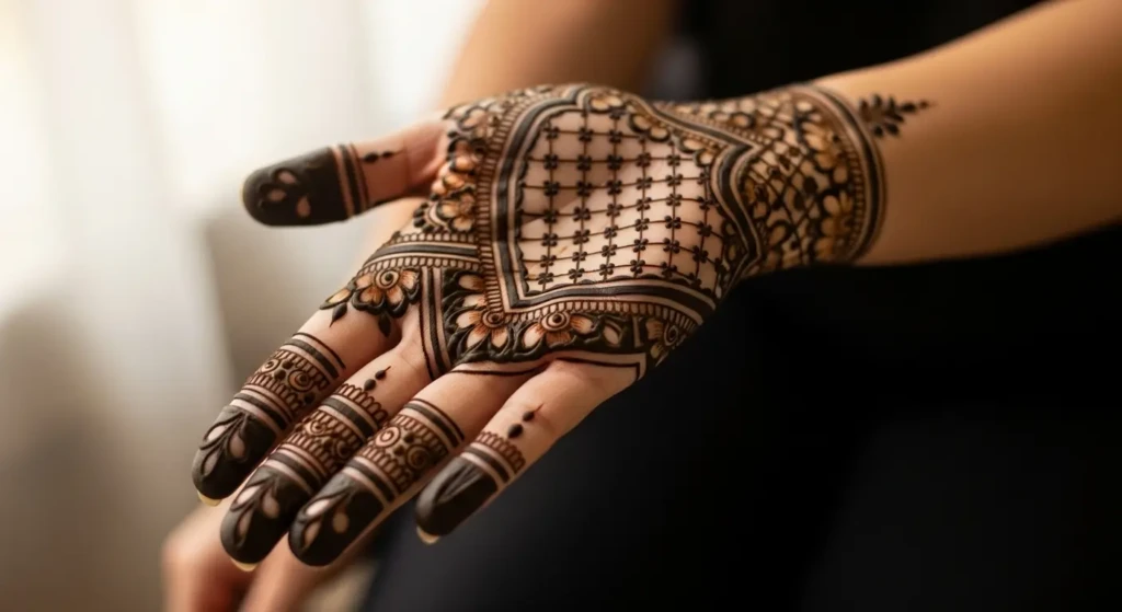 Mehendi Palm Design
