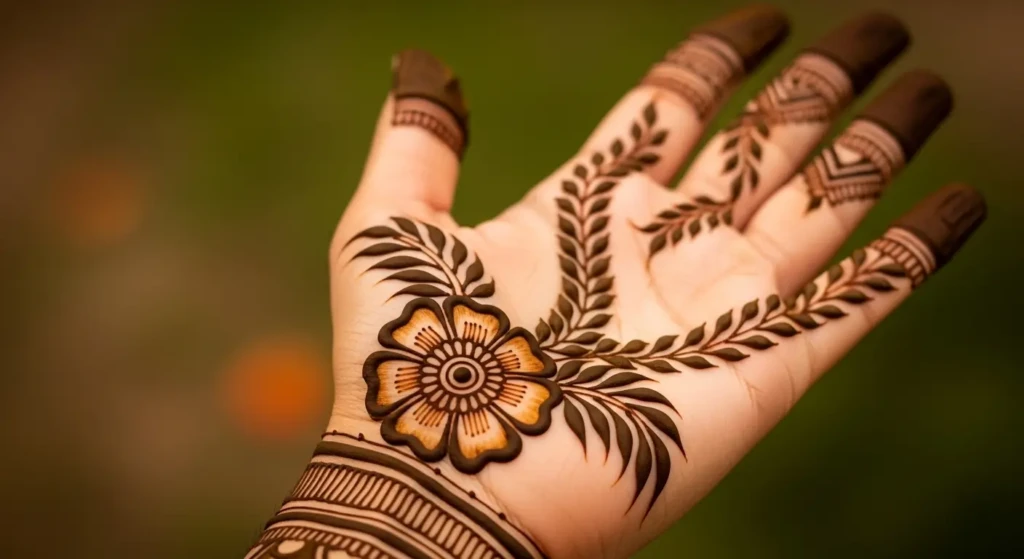 Palm Hand Mehndi

