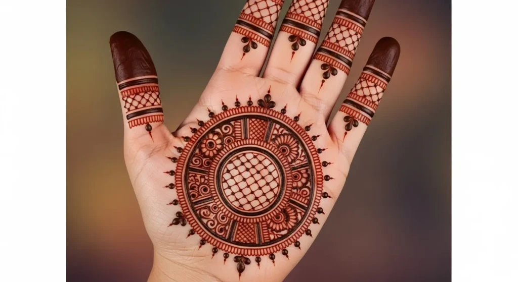 Mehndi Designs for Palm
