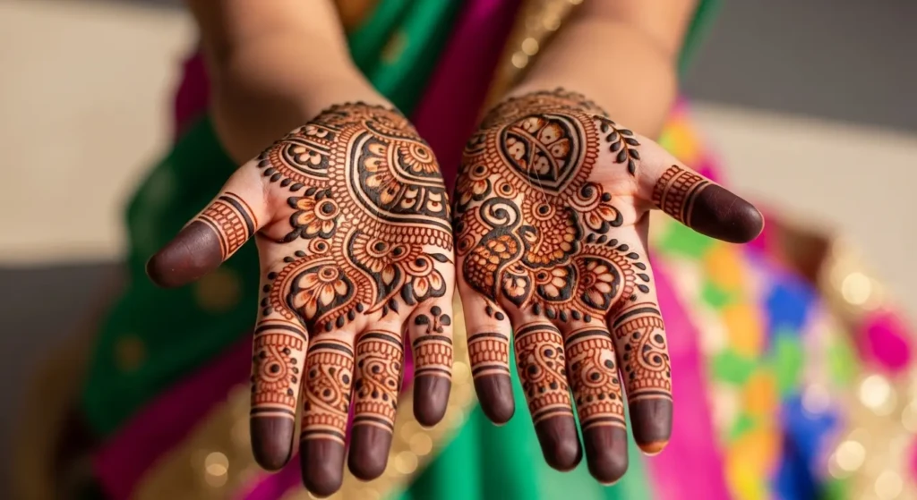 stylish mehndi  2025
