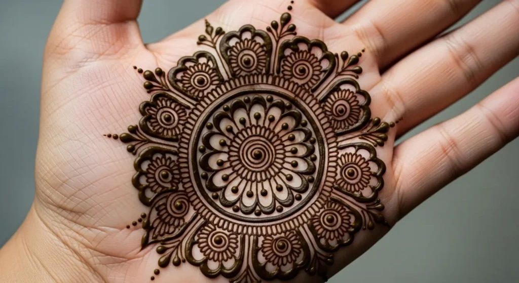 Patch Mehndi Design