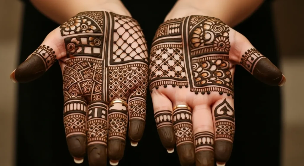 easy mehendi design