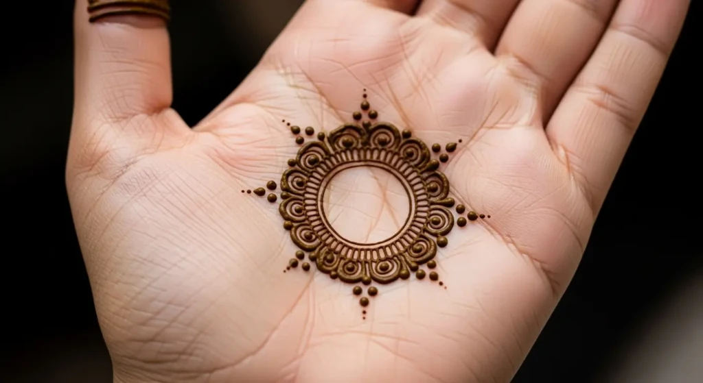 Mehandi Design Circle