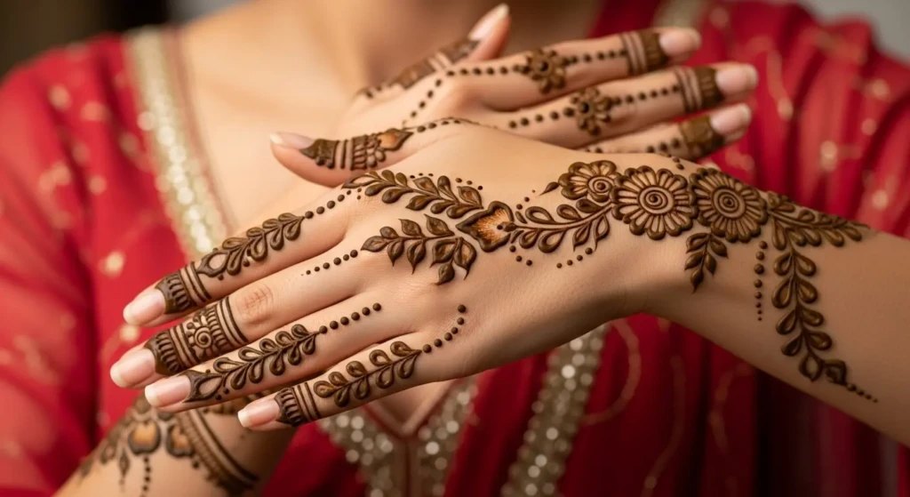 Back Side Mehndi New Design
