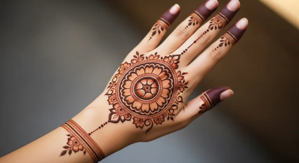 Stunning Round Mehndi Designs for Every Occasion