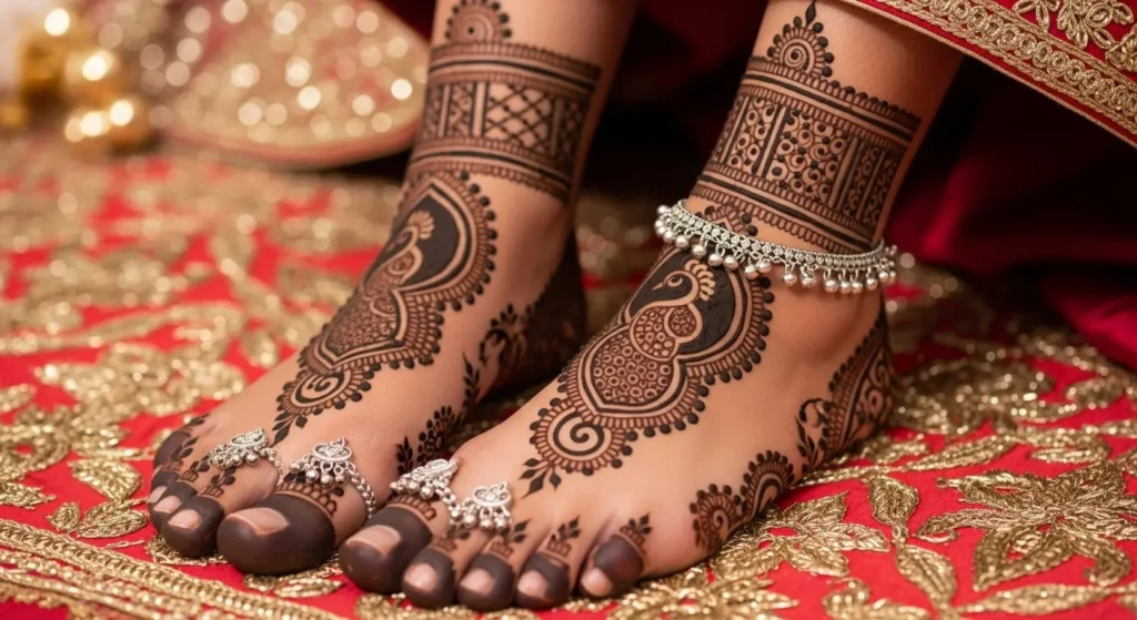 Importance of Foot Mehndi in Indian Bridal Look